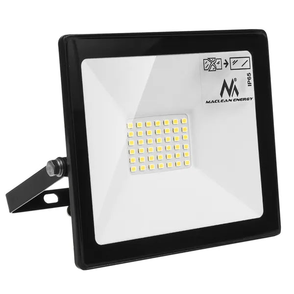Slim LED reflektor 30 W IP65, 6000 K hideg fehér, 2400 lm kültéri