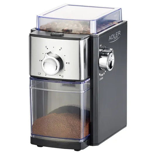 Elektromos kávédaráló, állítható örlőfokozat, 150 W, 60 g kapacitás