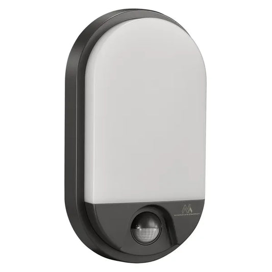 Maclean MCE340 szürke LED lámpa mozgásérzékelővel 15W 4000K 1100lm IP54