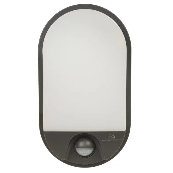 Maclean MCE340 szürke LED lámpa mozgásérzékelővel 15W 4000K 1100lm IP54