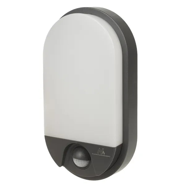Maclean MCE340 szürke LED lámpa mozgásérzékelővel 15W 4000K 1100lm IP54