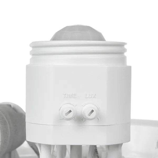Mennyezeti lámpatest PIR mozgásérzékelővel, 2×E27 (LED/40 W), 220 V