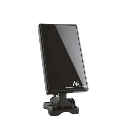 Maclean MCTV-970 beltéri-kültéri DVB-T/T2 HEVC UHF/VHF TV antenna, fekete