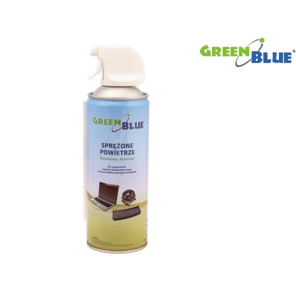 Sűrített levegő tisztító spray, 400 ml, pisztoly szórófej, kapilláris csővel