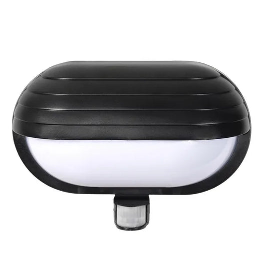 Maclean MCE33B fali lámpa PIR mozgásérzékelővel E27 60 W 180° IP44