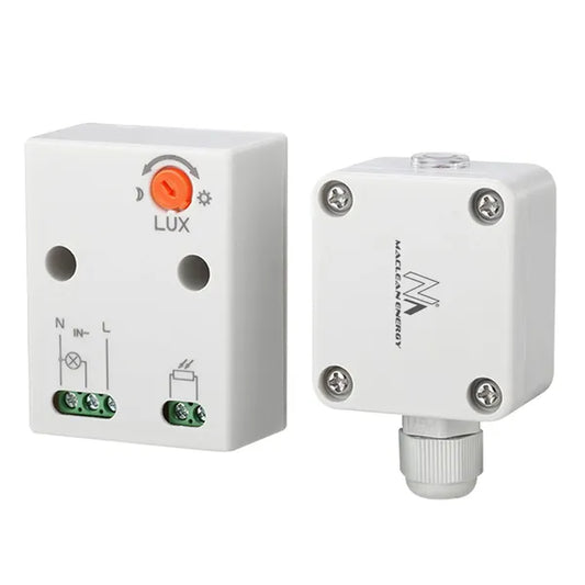 Alkonykapcsoló külső szondával, IP65, 220-240 V, 3450 W, 2-100 lux