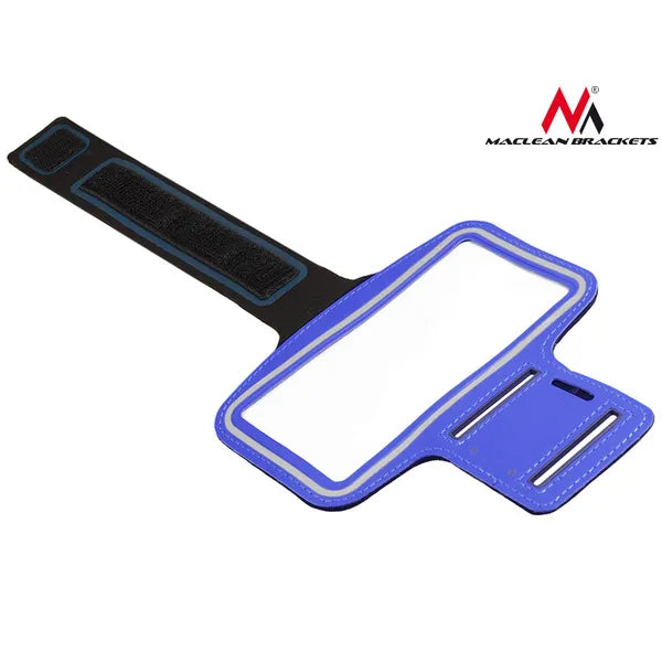 Kék neoprén karpántos telefontok 4,8″-ig, Maclean MC-405