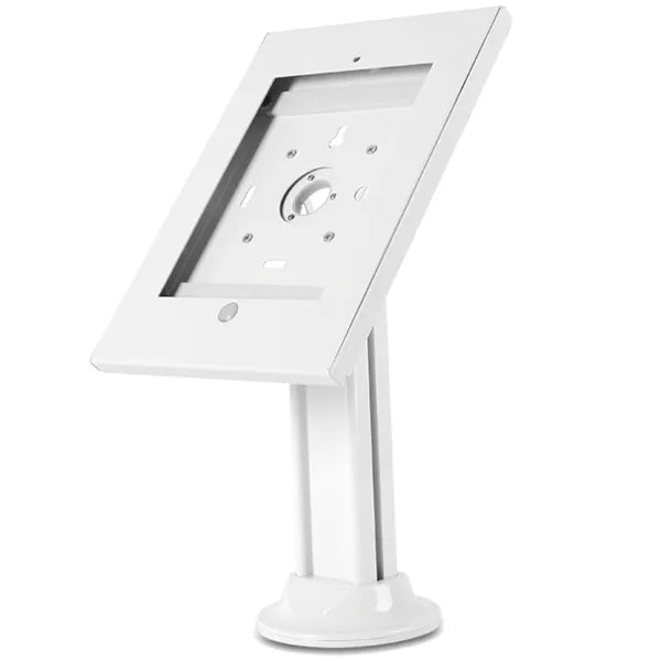Asztali zárható iPad állvány 0–75° döntéssel, iPad 2-Air2, fehér/fekete