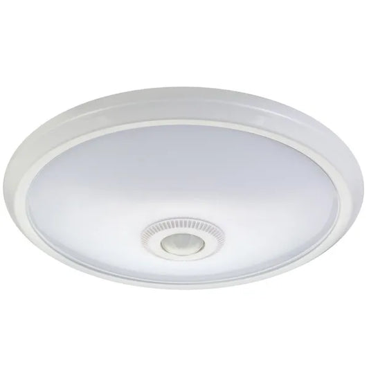 LED plafon 12W mozgás- és fényérzékelővel, vészakkumulátor, 4000K