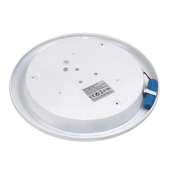 LED plafon 12W mozgás- és fényérzékelővel, vészakkumulátor, 4000K