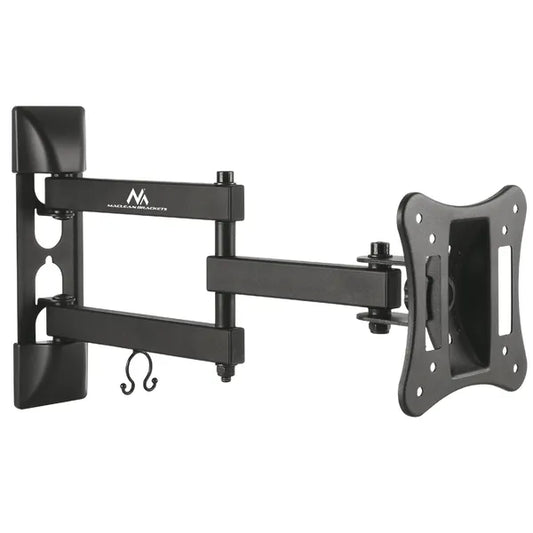Univerzális fali TV/monitor tartó 13–27″, 15 kg, VESA 100×100, fekete