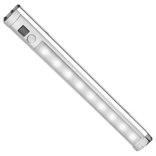 Elemekkel működő 26 cm-es 9 SMD LED szekrény alatti lámpa PIR érzékelővel