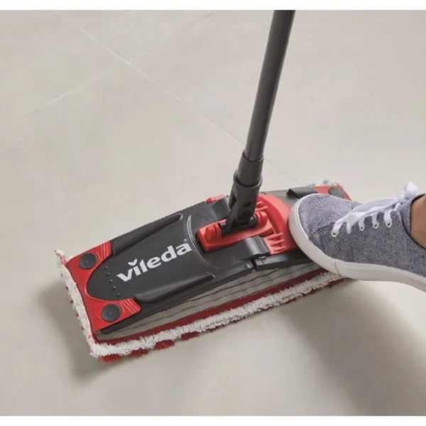 Vileda Ultramat Turbo lapos felmosó szett vödörrel és 55-130 cm teleszkópos nyél