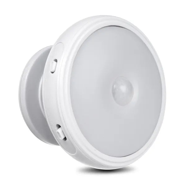 Maclean MCE223 LED éjjeli lámpa mozgásérzékelővel, 360° mágneses talp, 3×AAA