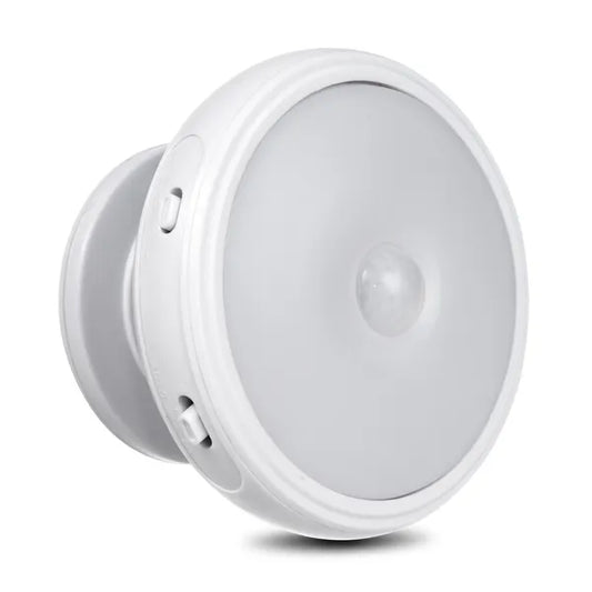 Maclean MCE223 LED éjjeli lámpa mozgásérzékelővel, 360° mágneses talp, 3×AAA
