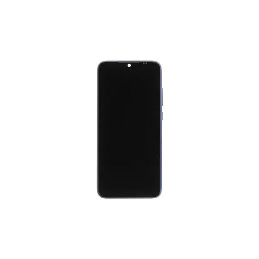 Kijelző + érintőpanel kerettel Xiaomi Redmi Note 7-hez, kék, IPS