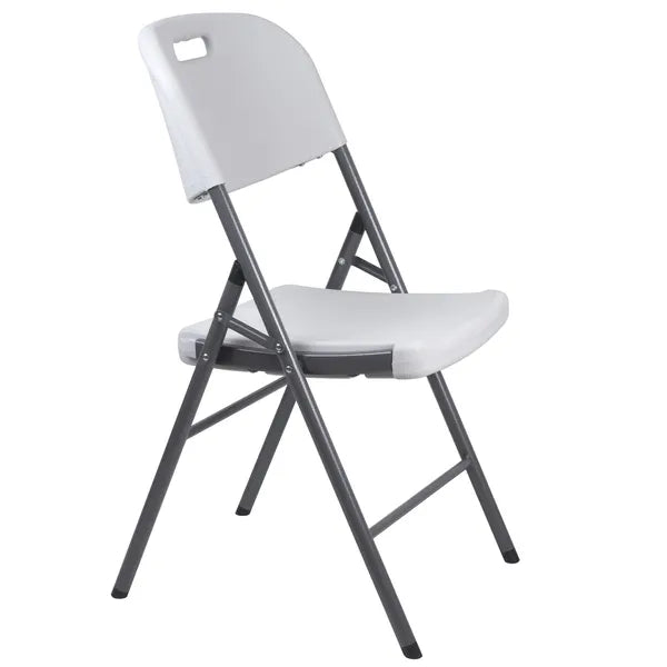 Összecsukható greenblue gb375 szék, 250kg, fehér, 88x50x45cm