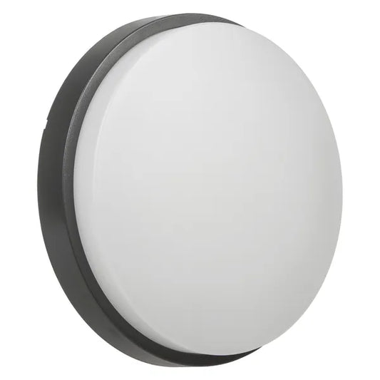 Szürke LED fali-mennyezeti lámpa 15W 1100lm 4000K IP54