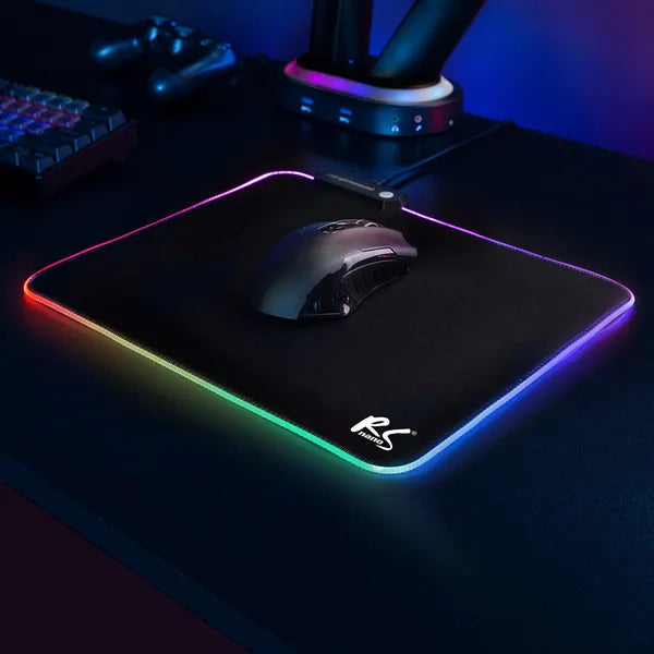 Nanors rgb led gaming egérpad 30x25cm