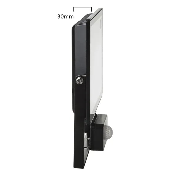 LED reflektor mozgásérzékelővel 50 W 4000 lm meleg fehér 3000K IP44 slim