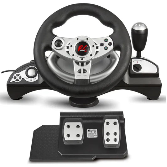 NanoRS RS700 játék kormány 270° pedálokkal, PS4/PS3/Xbox One/PC/Android