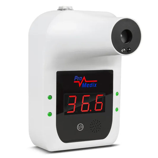 Promedix PR-685 falra szerelhető érintésmentes infravörös testhőmérő, USB