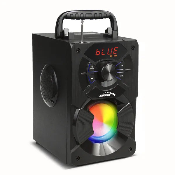 Hordozható bluetooth hangszóró 11 W, FM rádió, USB/SD, 2000 mAh, AC730