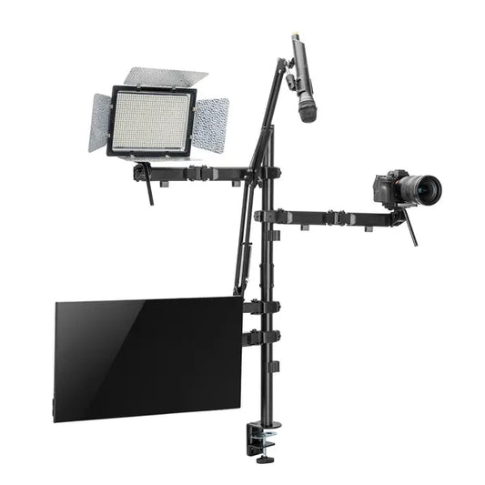 Stúdió tartó rendszer nanors rs164 - monitor, mikrofon, kamera, világítás