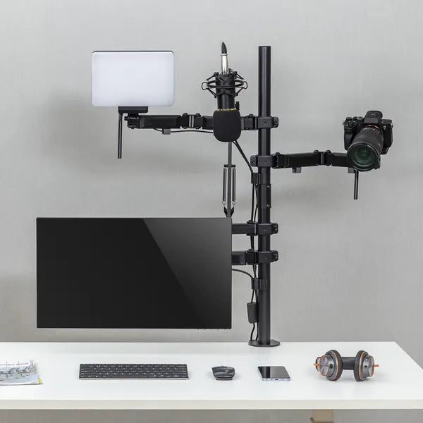 Stúdió tartó rendszer nanors rs164 - monitor, mikrofon, kamera, világítás