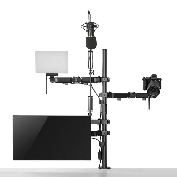 Stúdió tartó rendszer nanors rs164 - monitor, mikrofon, kamera, világítás