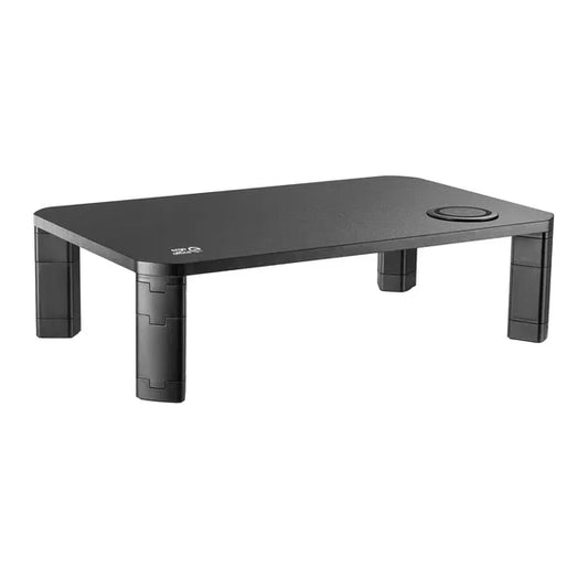 Állítható monitorállvány Qi töltővel, 17–32″, 20 kg
