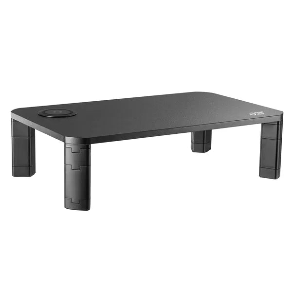 Állítható monitorállvány Qi töltővel, 17–32″, 20 kg