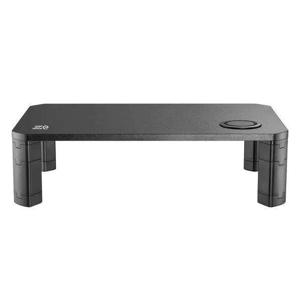 Állítható monitorállvány Qi töltővel, 17–32″, 20 kg
