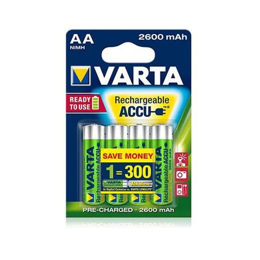 Varta Ready2Use 4 db AA Ni-MH 2600 mAh előtöltött akkumulátor