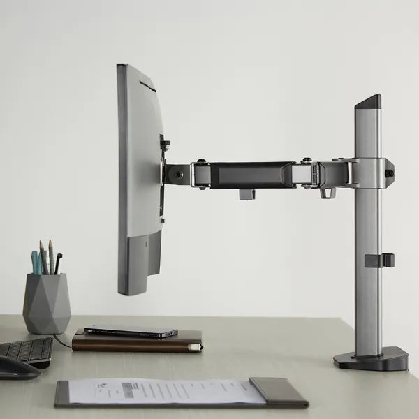 Deluxe Ergo Office ER-448 monitor tartó kar, 17–32", 9 kg, VESA 75/100