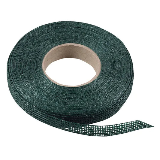 Növénykötöző PVC szalag 2,4 cm x 50 m – zöld, UV-álló