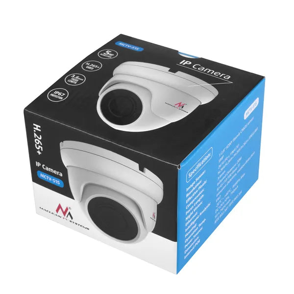 5MP PoE IP dómkamera Sony Starvis IMX335, kültéri, IP67, mikrofon
