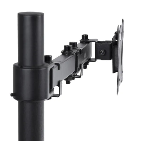 Asztali monitor kar, 13–27″, 8 kg, VESA 75/100, fekete