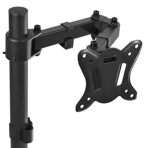 Asztali monitor kar, 13–27″, 8 kg, VESA 75/100, fekete