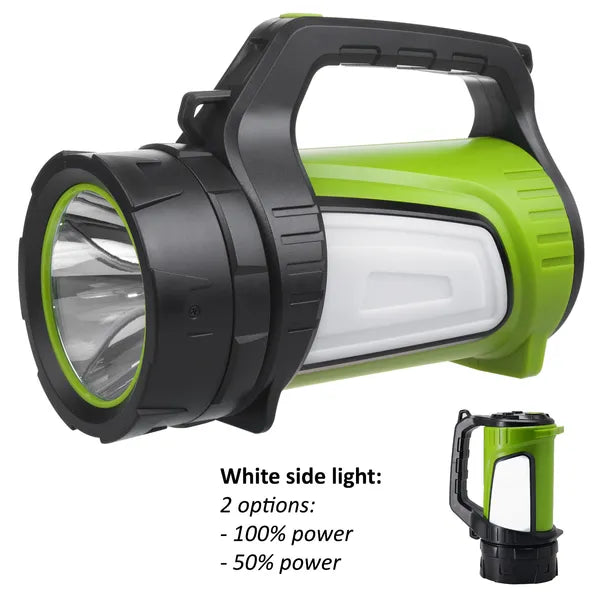 Maclean MCE345 3 az 1-ben LED zseblámpa 5W powerbank 4500mAh IP65 250lm