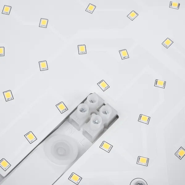 LED mennyezeti lámpa mozgásérzékelővel, 10 W, IP44, 4000 K, Ø25 cm, fehér