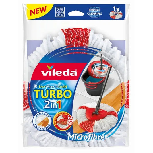 Vileda Easy Wring & Clean Turbo mikroszálas pótfelmosófej, 35×14 cm