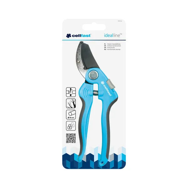 Cellfast IDEAL egykezes üllőmetszőolló, 16 mm, SAFETOUCH markolat