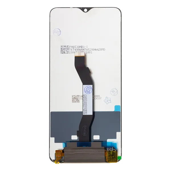 Fekete LCD kijelző és érintőpanel egység Xiaomi Redmi Note 8 Pro-hoz