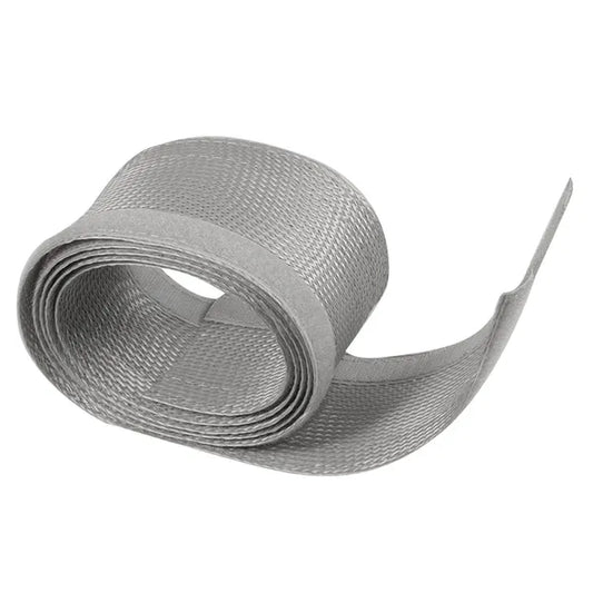Maclean rugalmas tépőzáras kábelszervező hüvely, 1,8 m, 85 mm, szürke