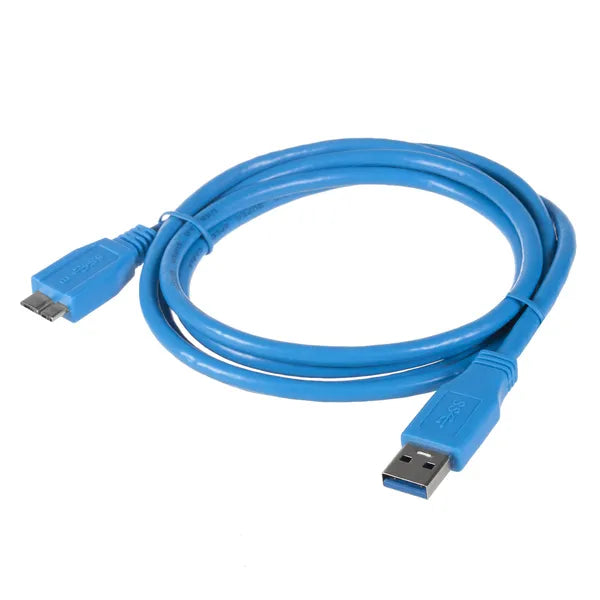 USB 3.0 A–Micro B kábel, 0,5 m, 5 Gb/s, kék
