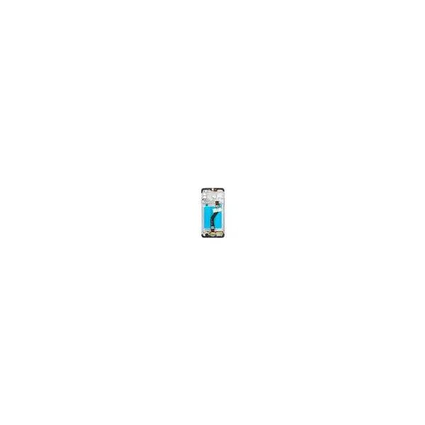LCD kijelző + érintőpanel Samsung Galaxy A20s A207, fekete (Service Pack)