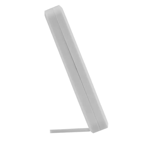 Beltéri hőmérő-páratartalom-mérő órával, fehér, GB384W