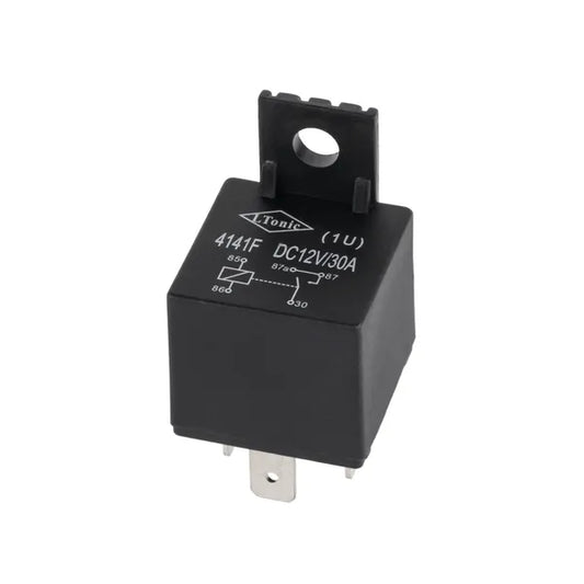 Autós relé 12 V 30 A, 5 tűs LR4141