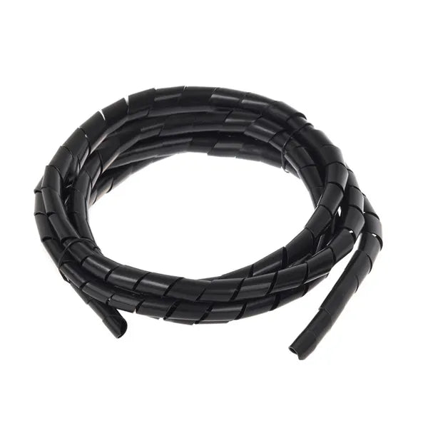 Kábelrendező spirál fekete, 14.6-16 mm, 3 m, polipropilén